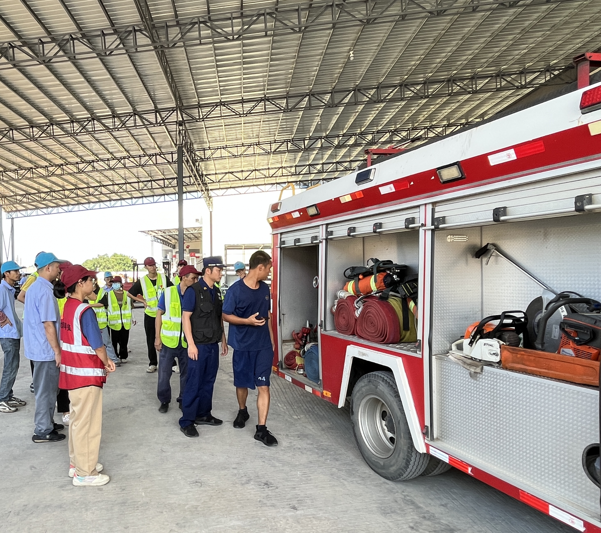 力源科技消防演練